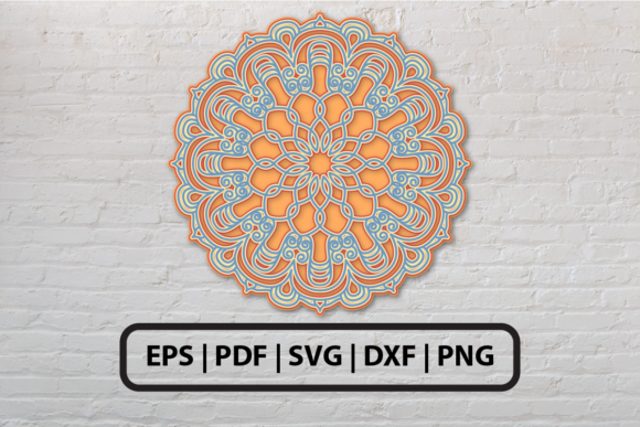 Download 3D Multi Layered Mandala SVG 6 - Premium Resources