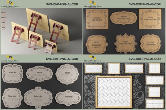 Download Vector Cut Files for Laser Machines 286 - Vector cut files Collection