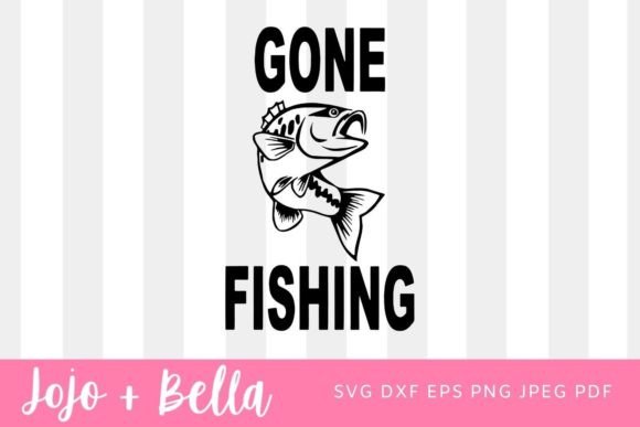 Download Gone Fishing Poster SVG, Fishing Sign Sv - Fishing sign Collection
