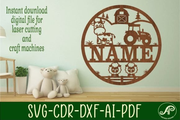 Download Farm Name Sign SVG Cut File - Farm name sign Collection