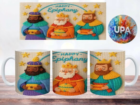 Download Crochet Three Wise Kings Mug - Three Collection